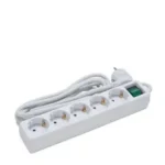 Prenosna utičnica 5-struka sa prekidačam - 5S-1.5MK-3MK