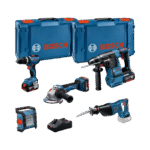 Set GSB 18V-65 + GBH 18V-26 + GWS 18V-11 + GSA 18V-LI + GLI 18V-1200 C - 0615A5007S