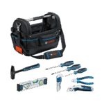 Set GWT 20 + ručni alati - 1600A02H5B (otvorena torba + 8× ručni alati)